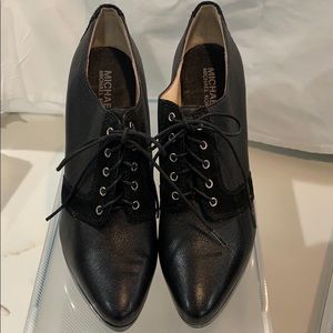 Michael Kors platform booties
